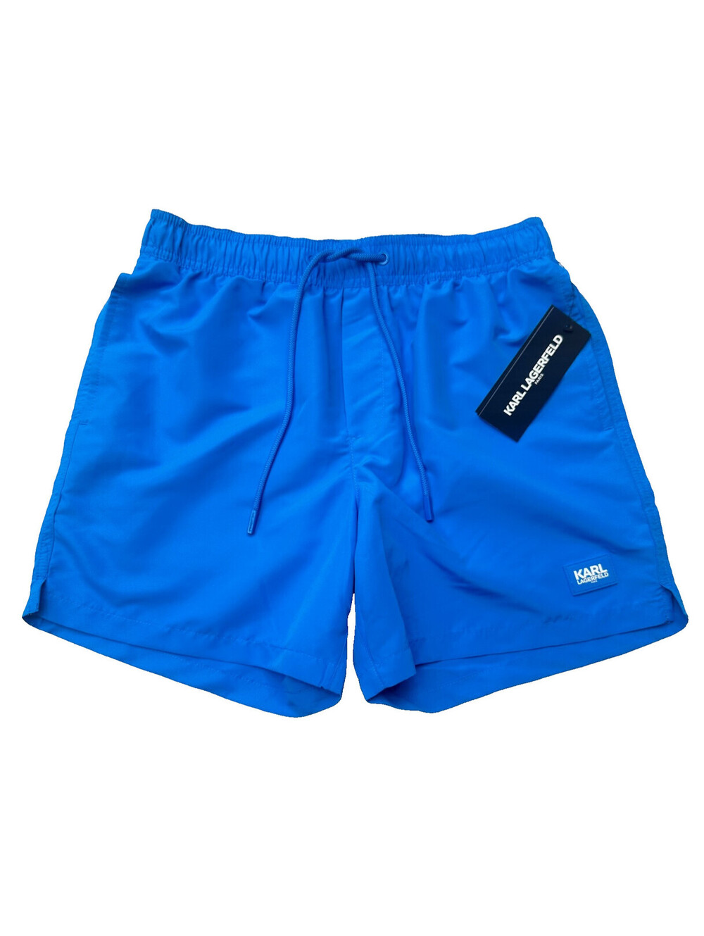 Karl Lagerfeld Paris Men's Blue Swim Trunks Shorts Size Small